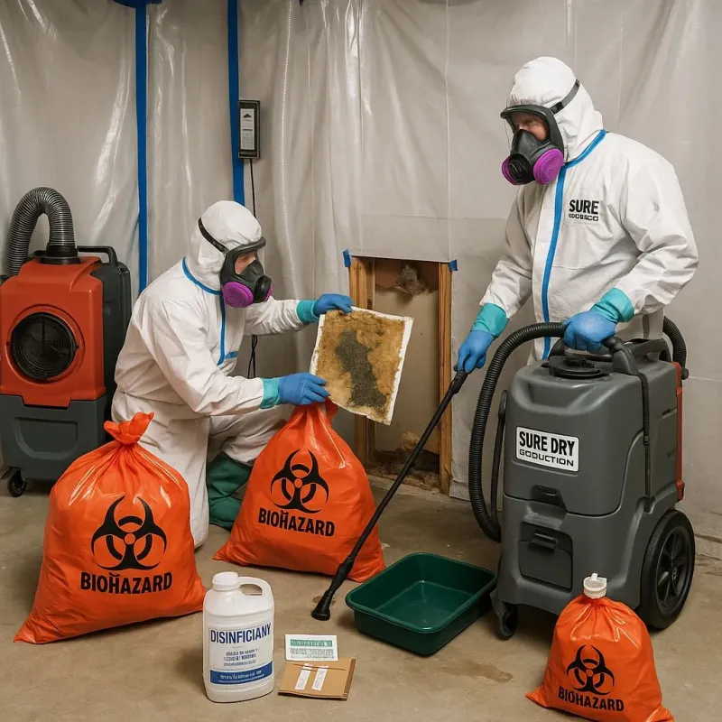 Contaminated Water Handling Protocols process in Lac qui Parle County, MN